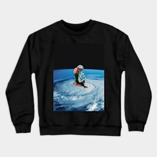 Bathing - Surreal/Collage Art Crewneck Sweatshirt